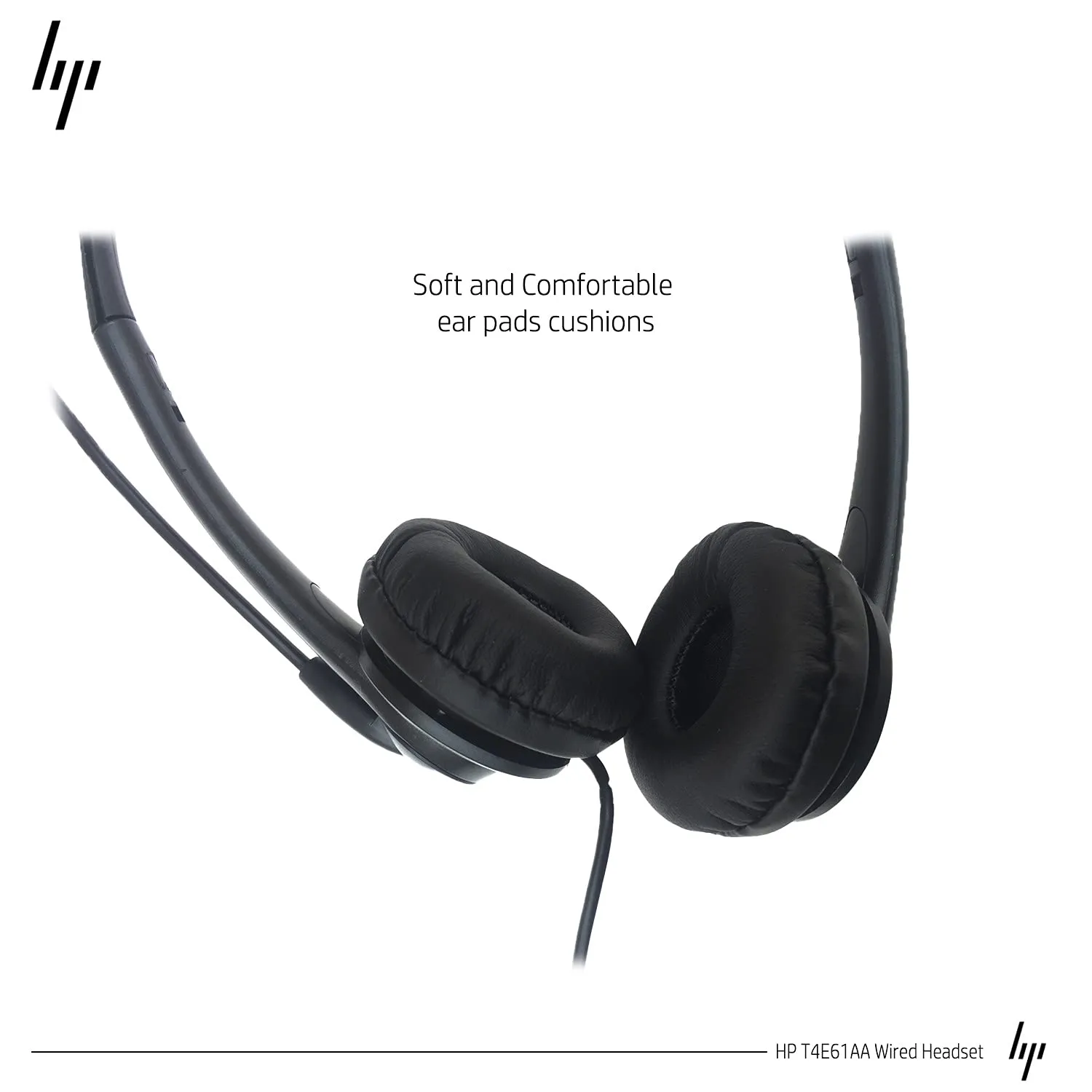 HP Stereo Headphone With Mic 3.5mm Single Pin (‎T1A66AA) (Import) view 3